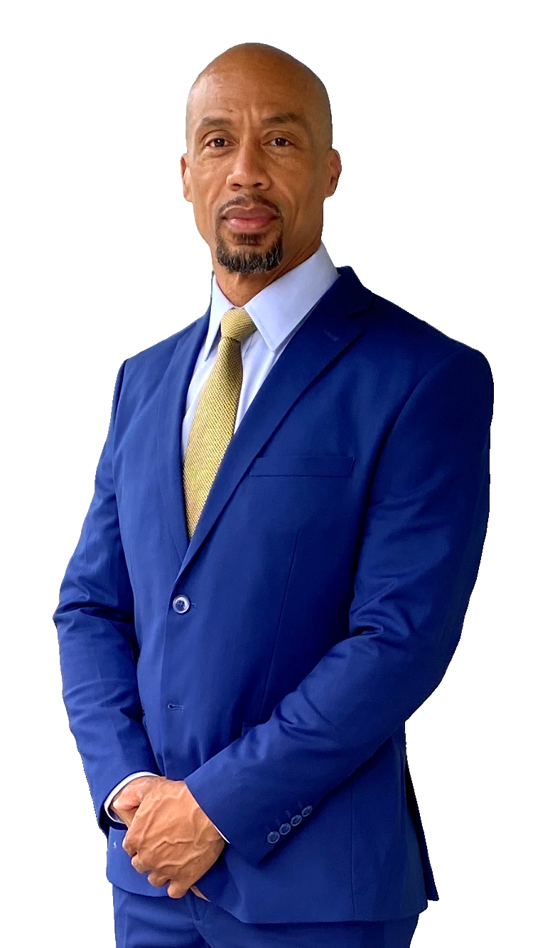 Damon D. Venable in a blue suit